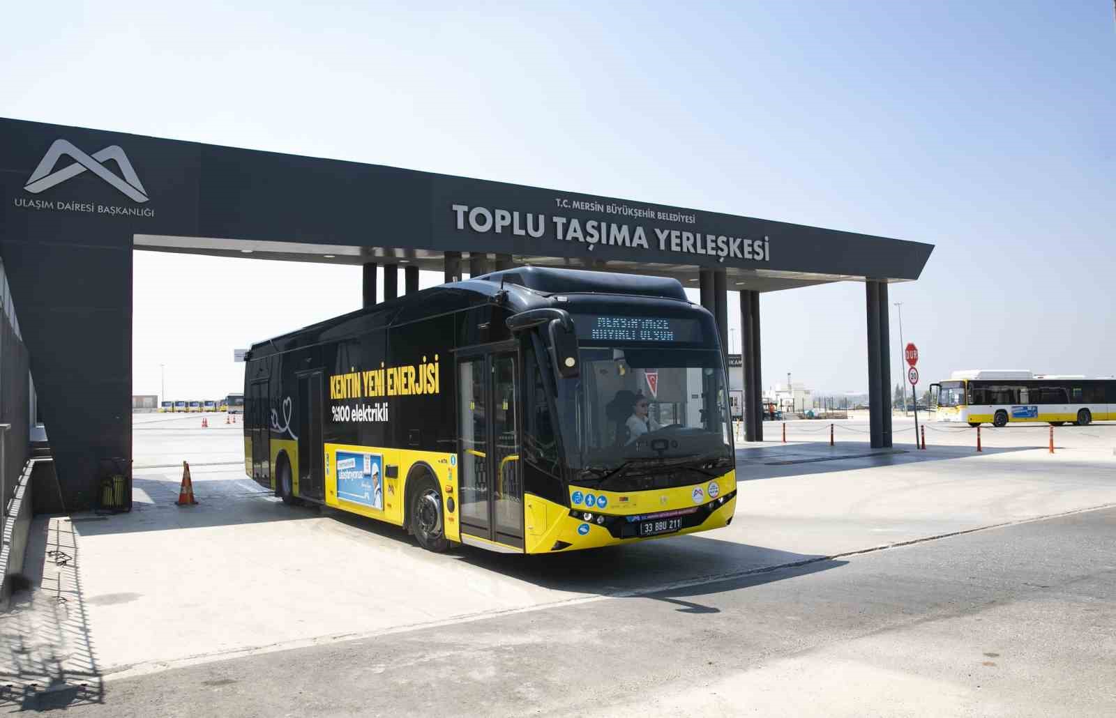 Mersin’de elektrikli otobüslerle 8 ayda 14,5 milyon liralık tasarruf