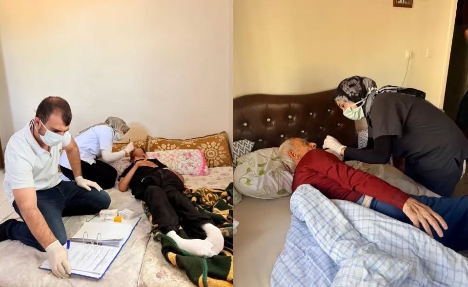 İdil’de yatağa bağımlı hastalara evde diş ve eczacılık hizmeti