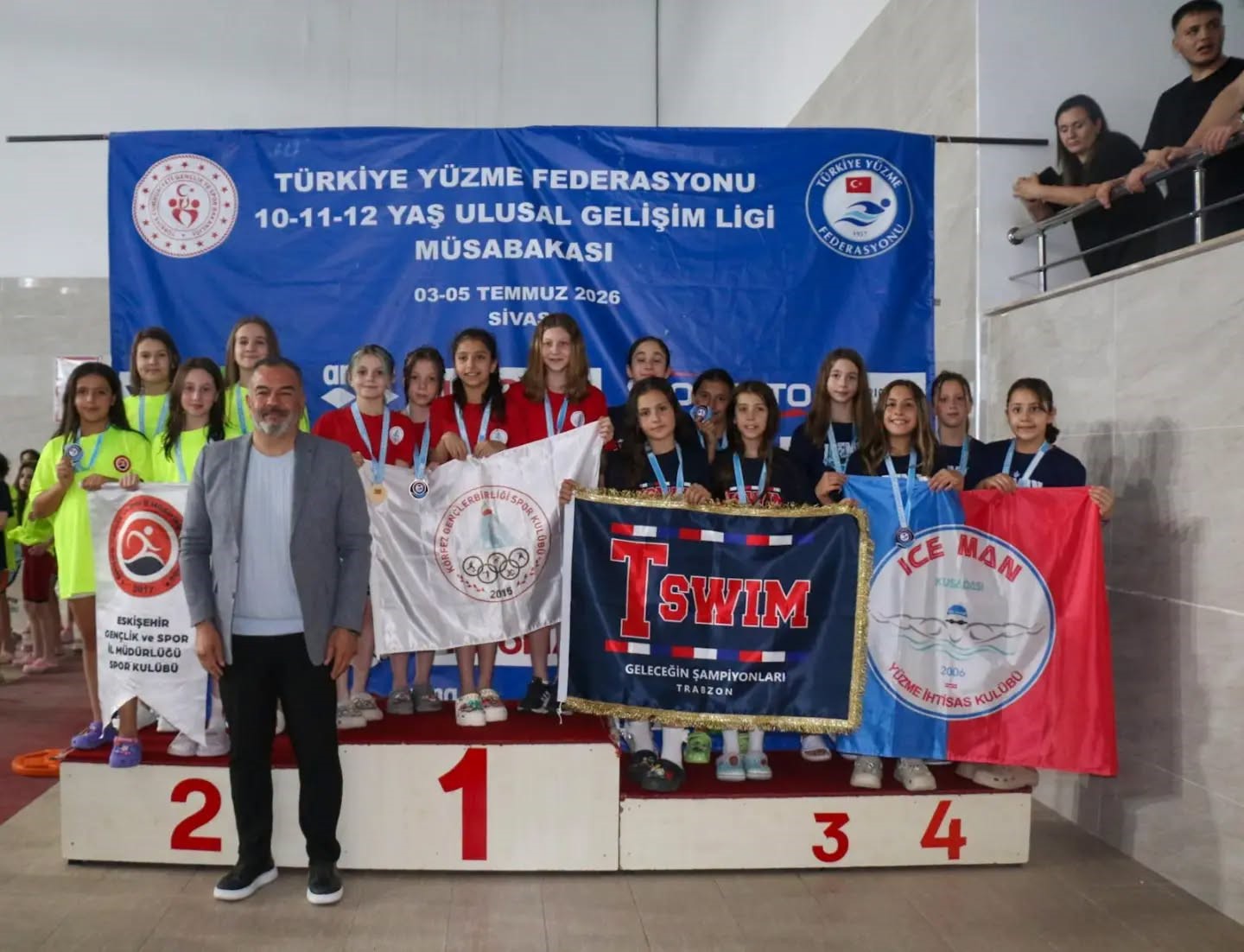 Sivas’ta kulaçlar madalya için açıldı