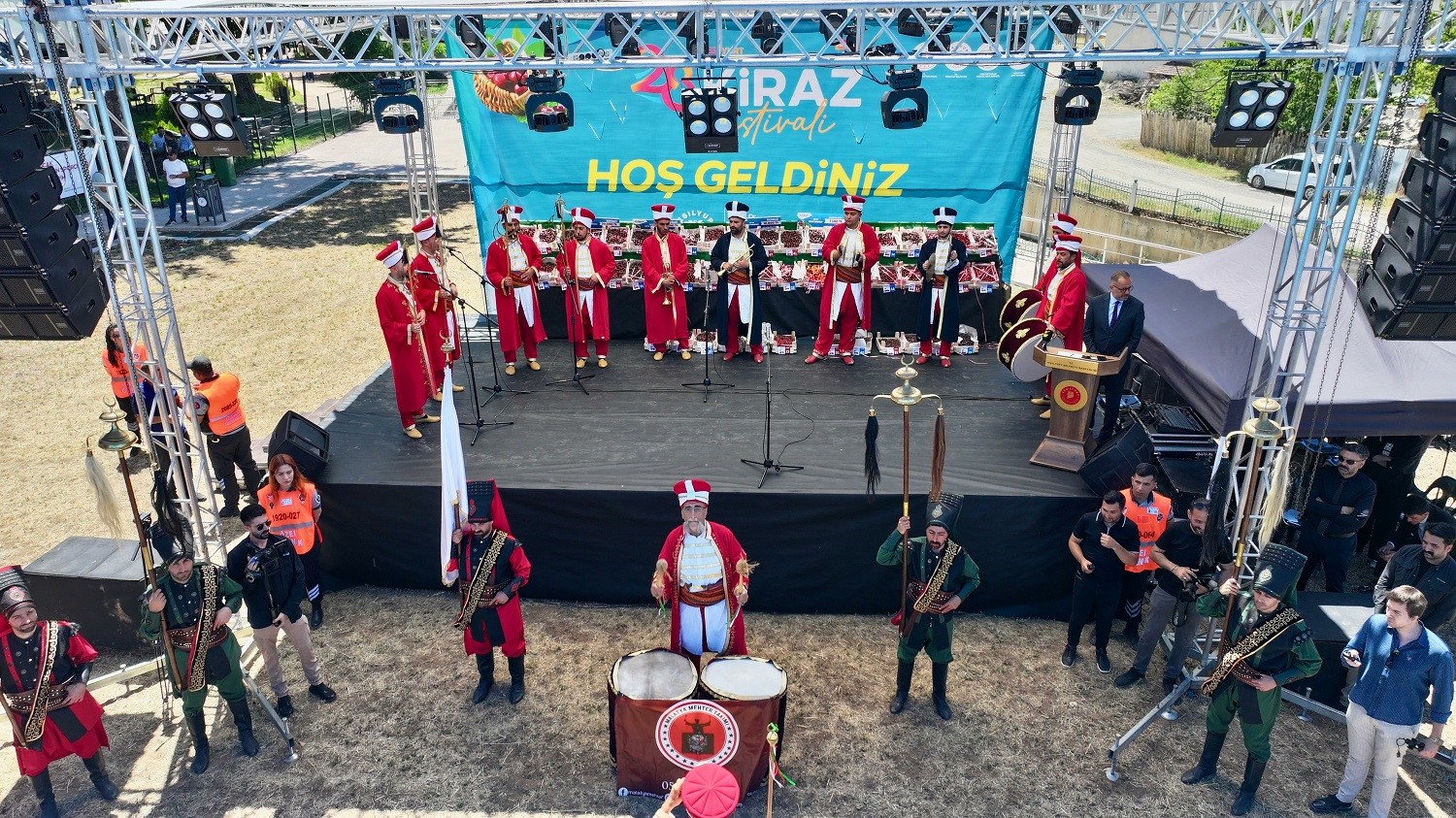 28. Yeşilyurt K&uuml;lt&uuml;r, Spor ve Kiraz Festivali renkli ve coşku dolu anlara sahne oldu