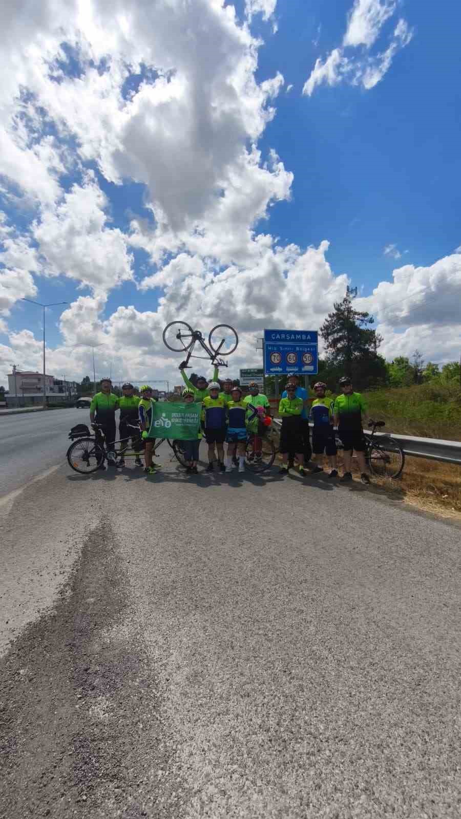 Samsun’da bisiklet turu seferberliği başlatıldı