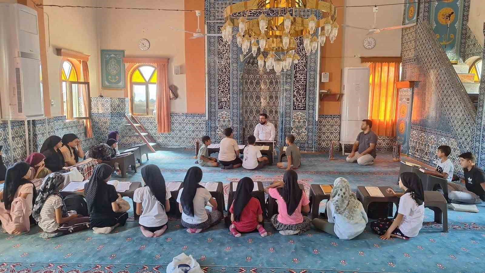 Müftü Güvenir’den yaz Kur’an kurslarına moral ziyareti