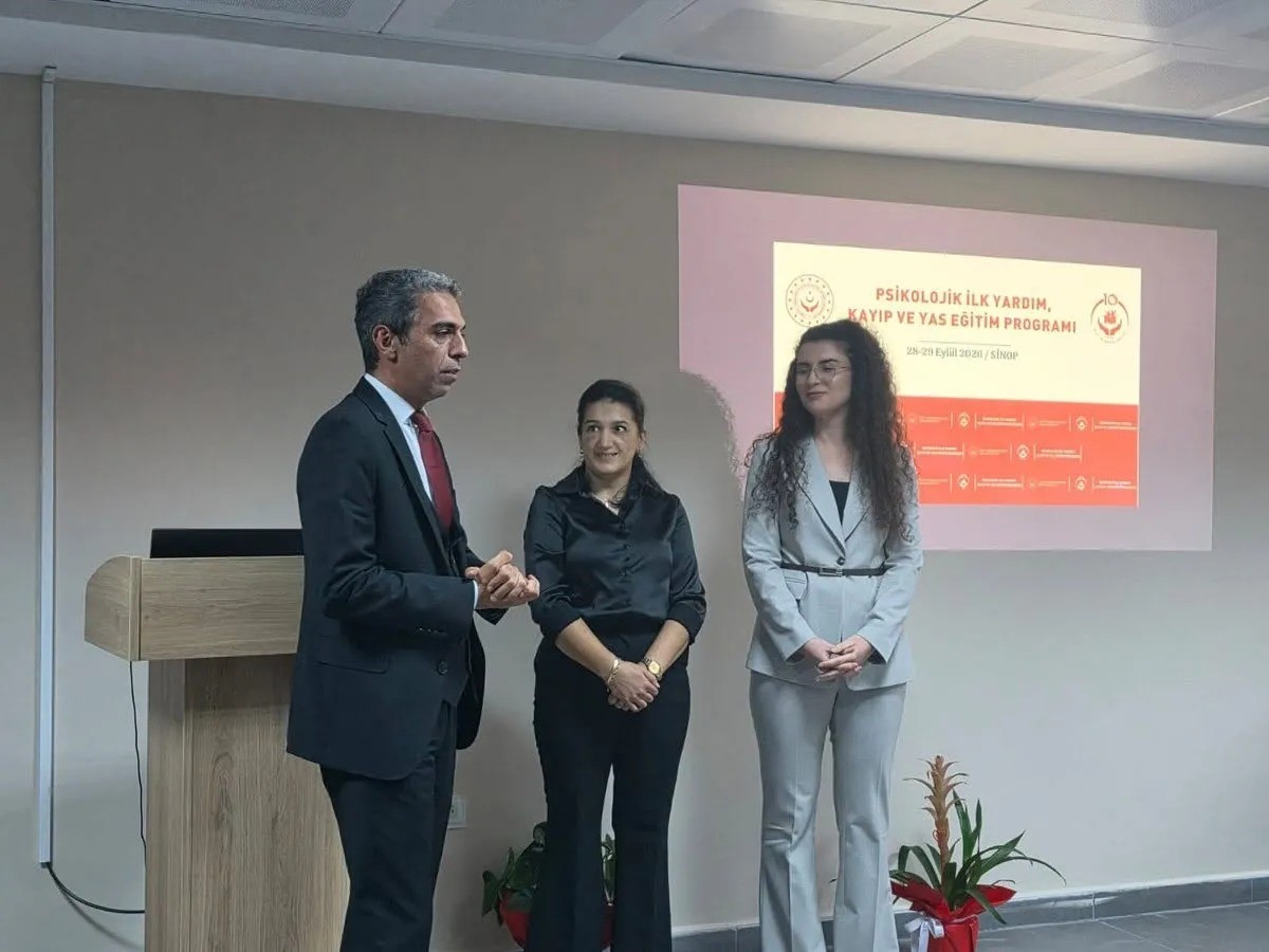Sinop&rsquo;ta sosyal hizmet personeline psikososyal destek eğitimi