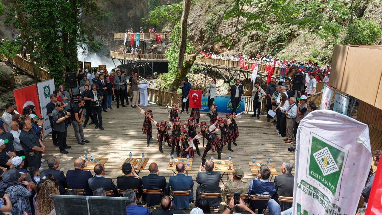 Osmaniye Karaçay Şelale’de çevre haftası coşkusu