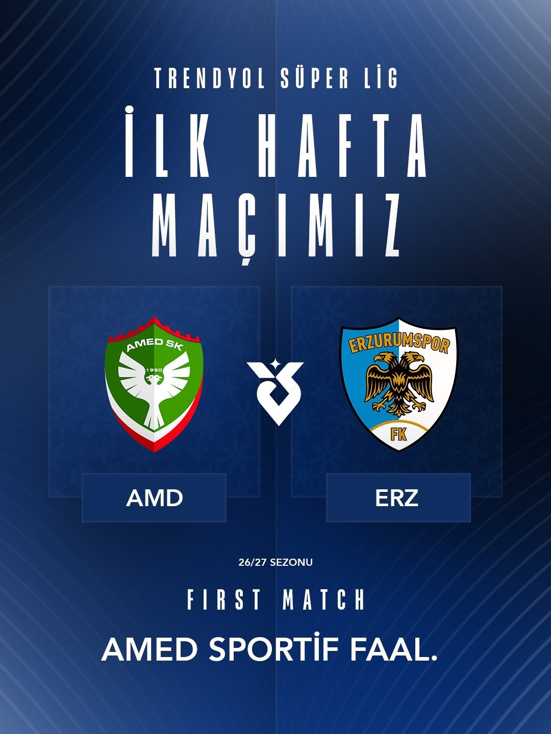 Erzurumspor FK&rsquo;nın S&uuml;per Lig fikst&uuml;r&uuml; belli oldu