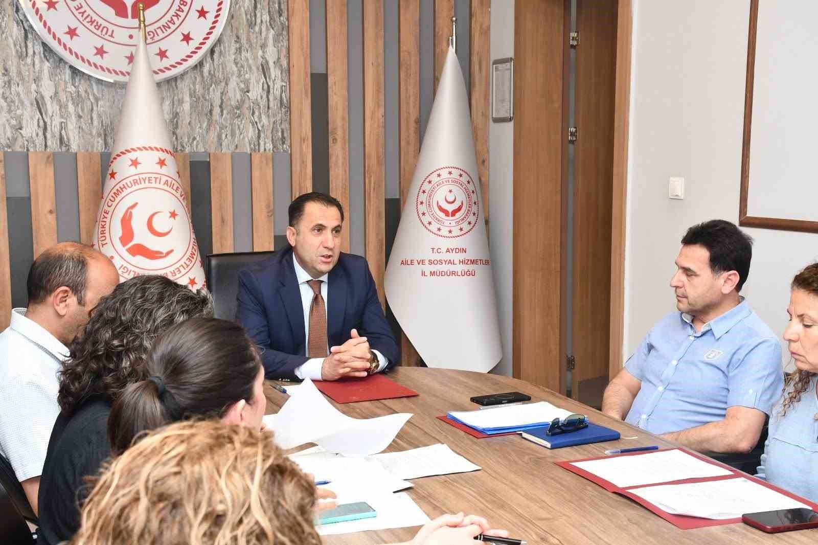 Aydın&rsquo;da engelli ve yaşlı bakım hizmetleri değerlendirildi