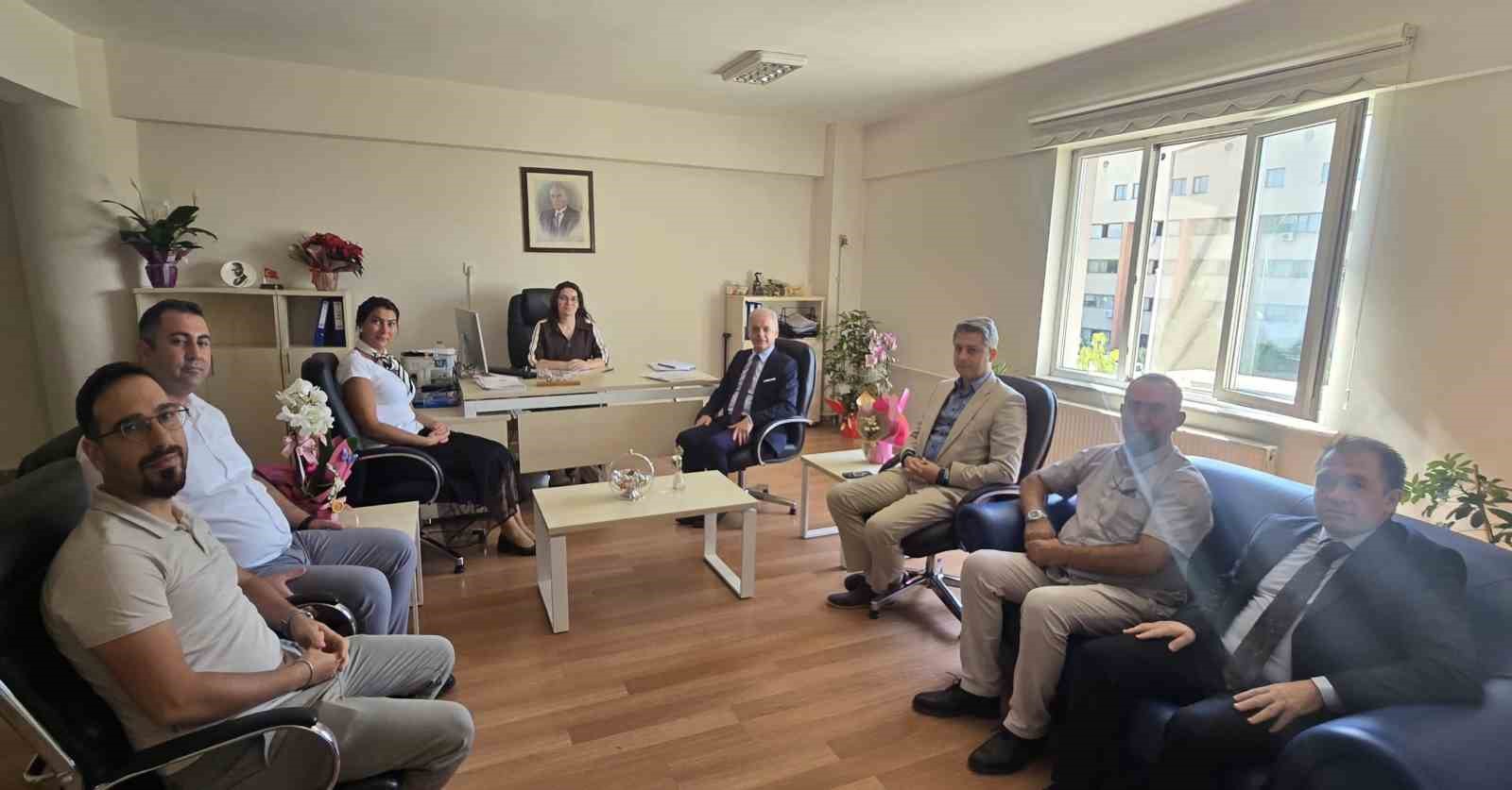 Erzincan 112 Başhekimliğine atanan Yılmaz’a hayırlı olsun ziyareti