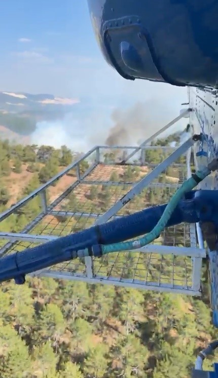 Bozdoğan’daki orman yangını ekiplerin hızlı müdahalesi ile kontrol altına alındı