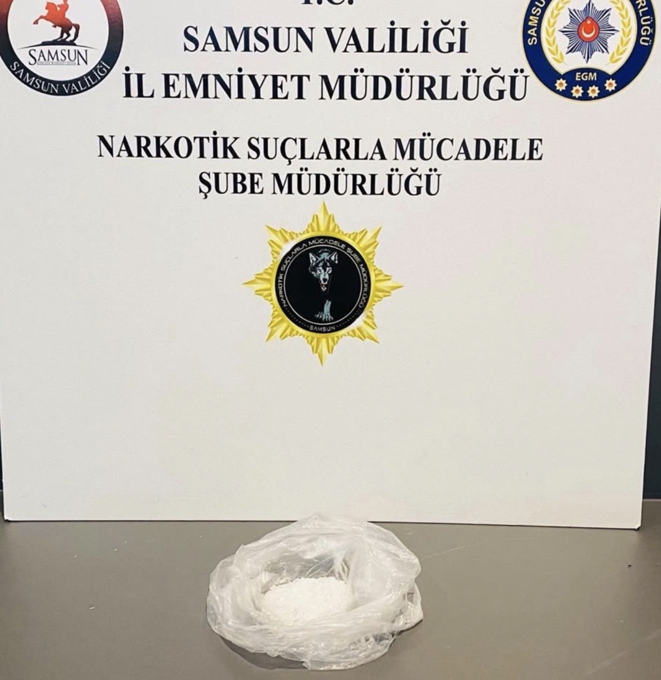 Samsun’da 8 bin sentetik ecza ele geçirildi