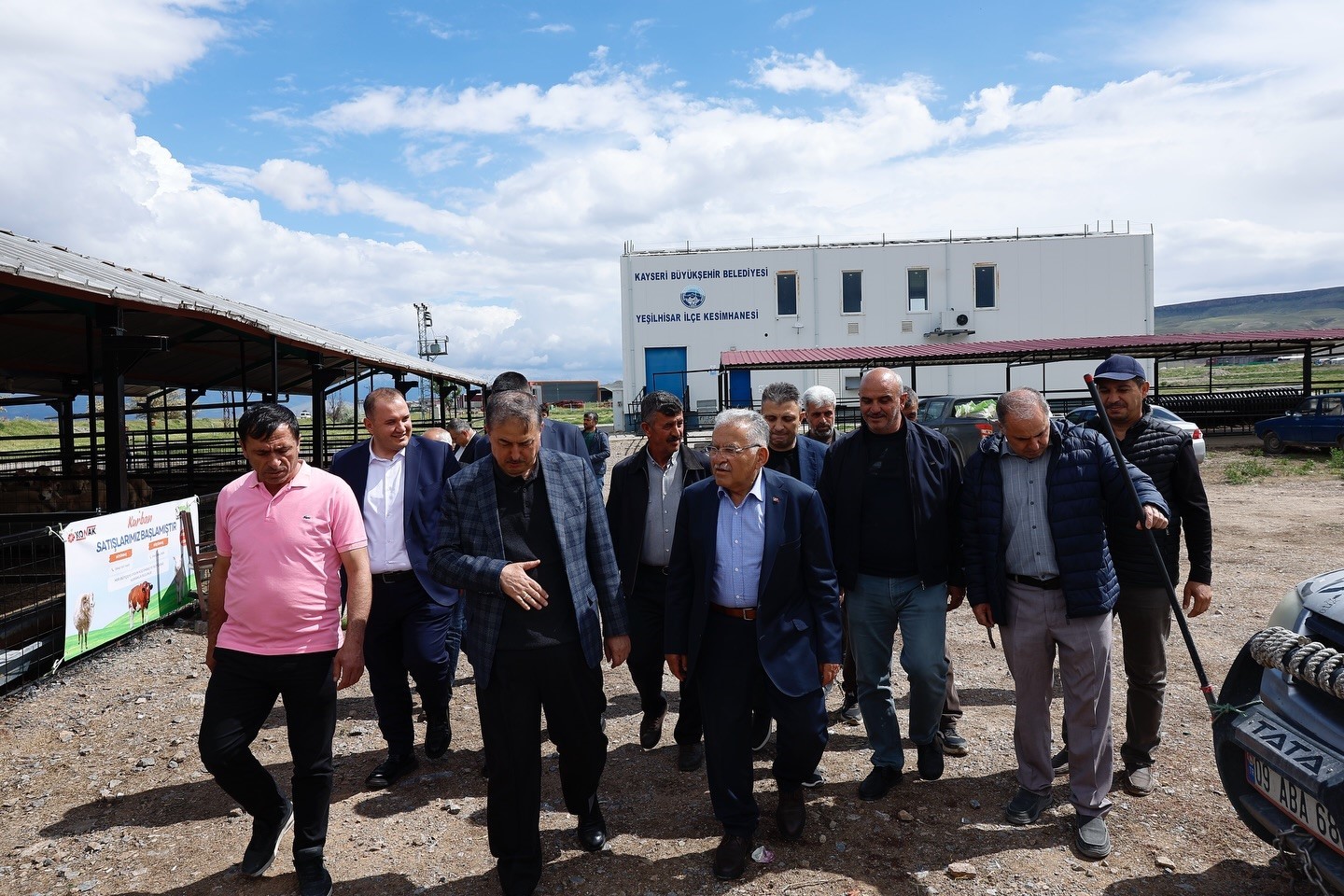 Başkan B&uuml;y&uuml;kkılı&ccedil;, bayram sevincini Kayserililerle yaşadı