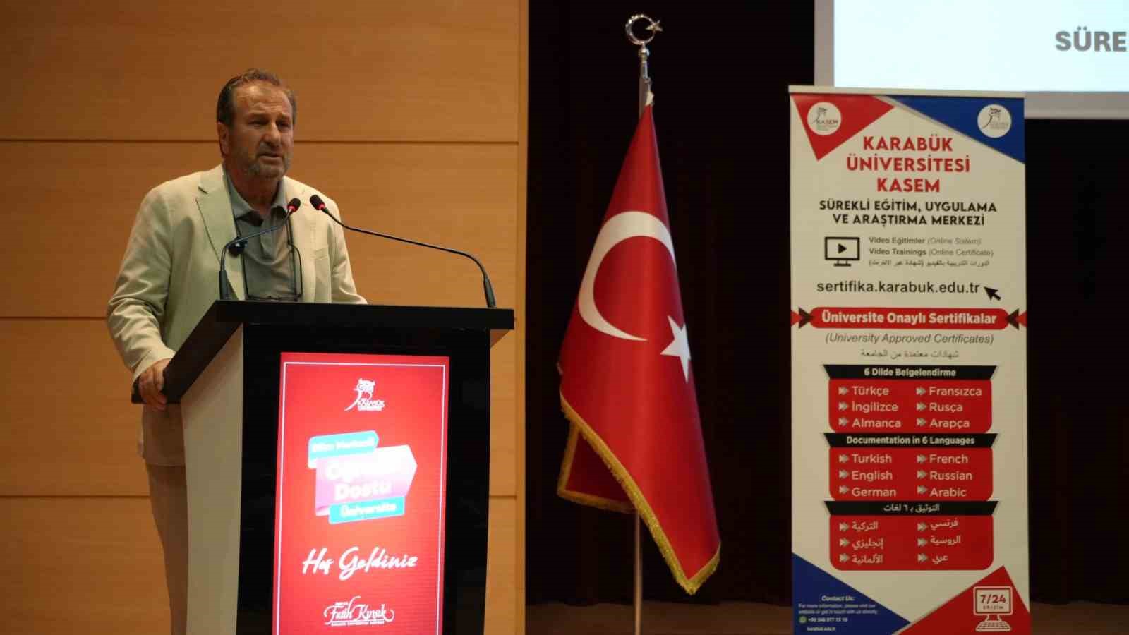 KBÜ’de Özbek akademisyenlere yapay zeka eğitimi sertifikaları verildi