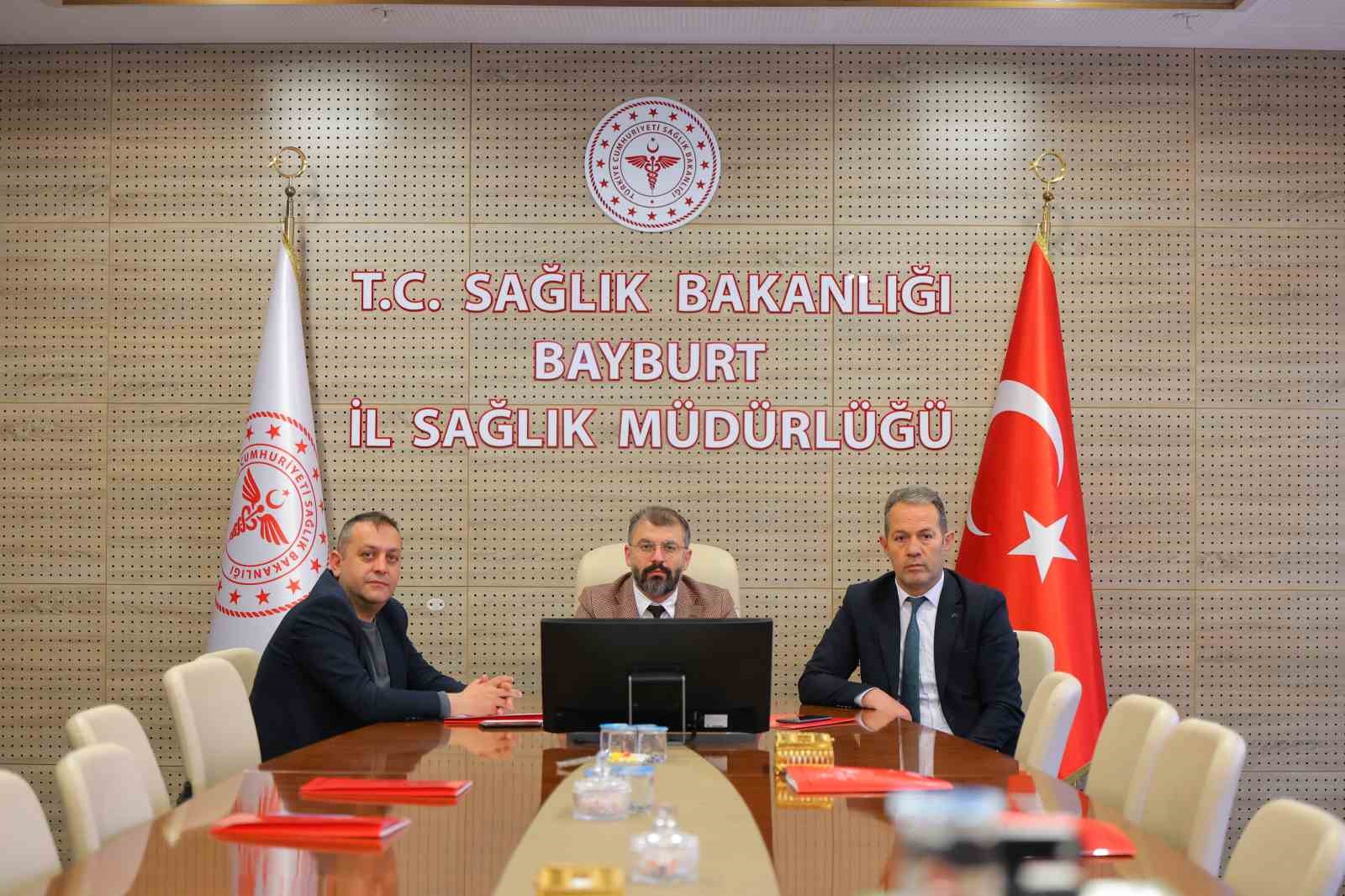 Bayburt’un sağlık hizmetleri 81 il değerlendirme toplantısında ele alındı