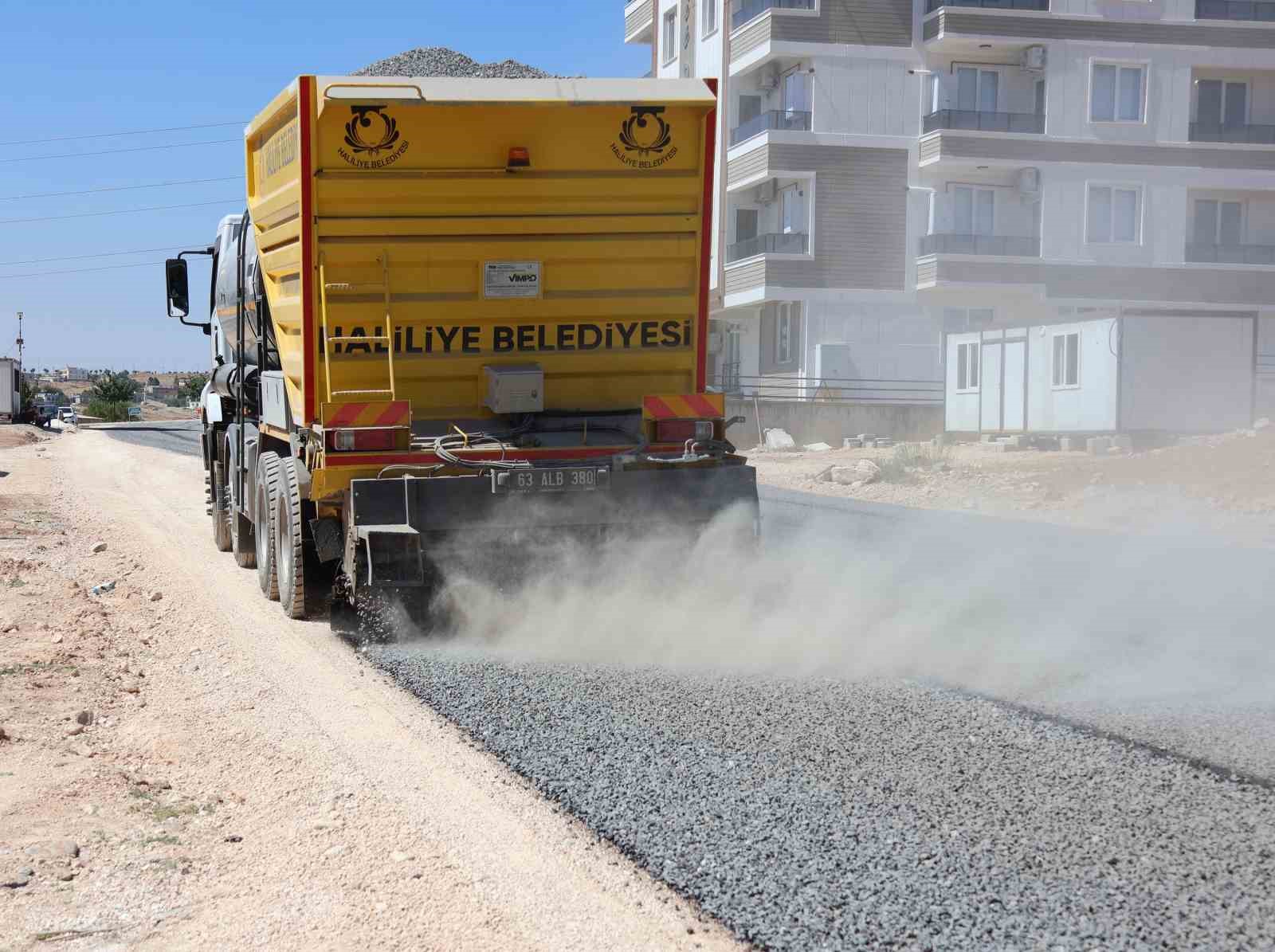 Dağeteğinde asfaltla yenileniyor