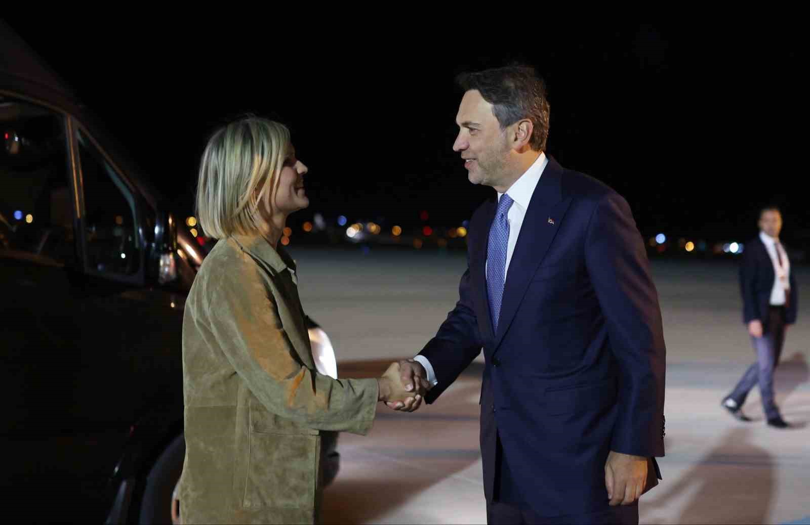 İsve&ccedil; Başbakanı Kristersson ve İzlanda Başbakanı Frostadttir Ankara&rsquo;ya geldi