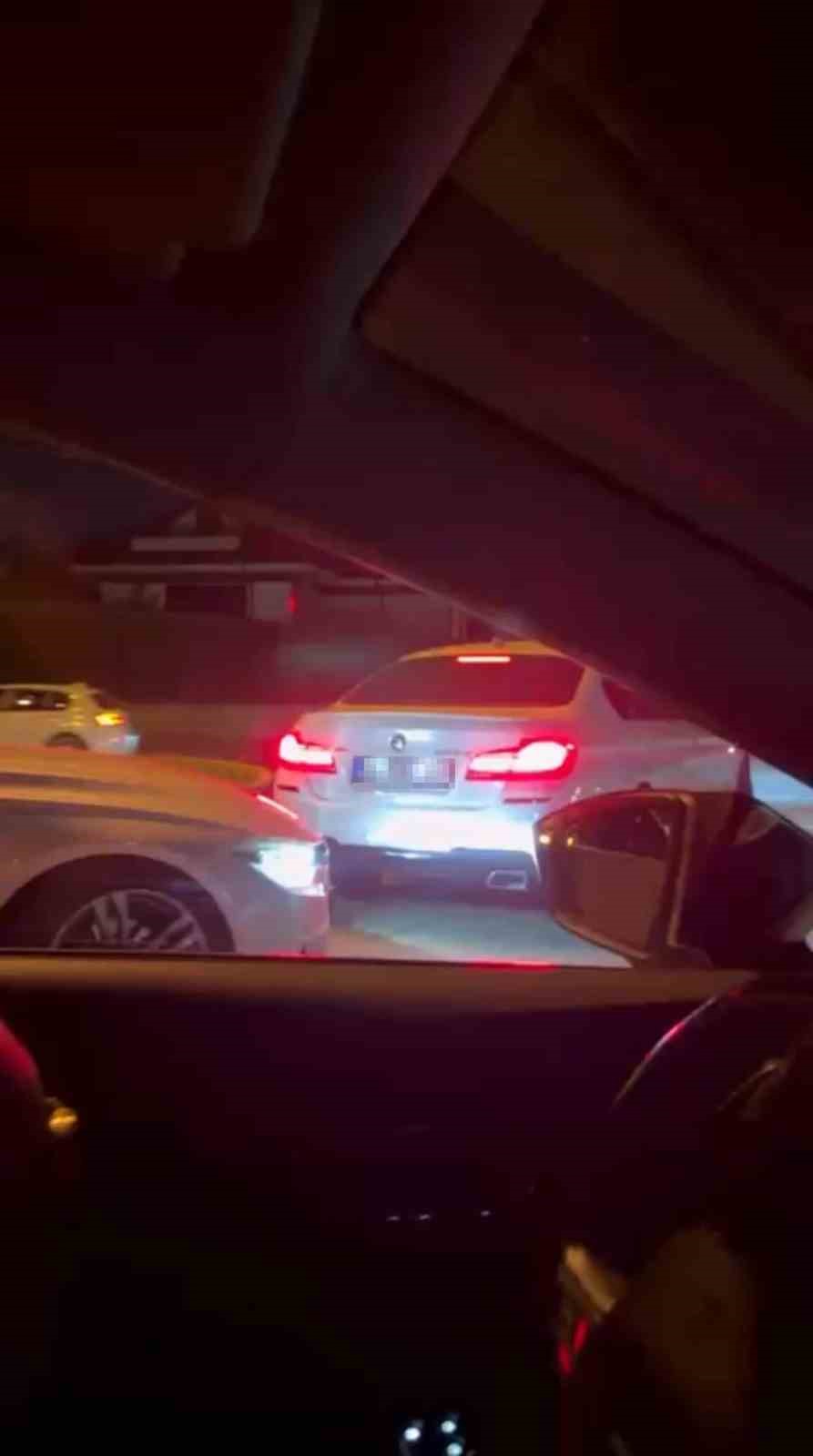 Bursa&rsquo;da drift atan s&uuml;r&uuml;c&uuml;ye ceza yağdı