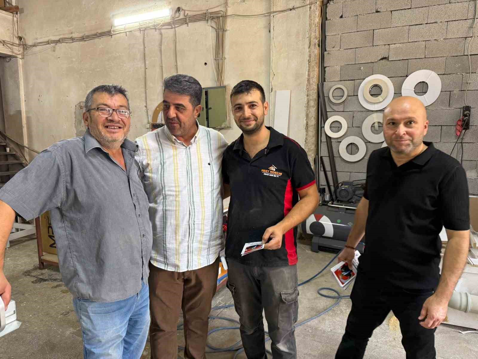 Anahtar Parti, sanayi esnafını dinledi