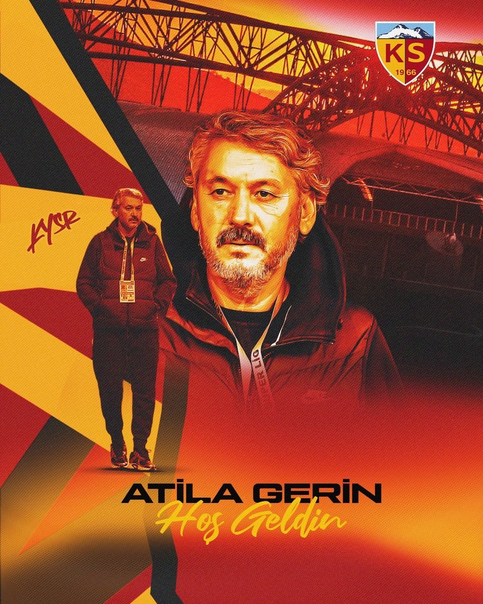 Kayserispor&rsquo;da Atilla Gerin d&ouml;nemi