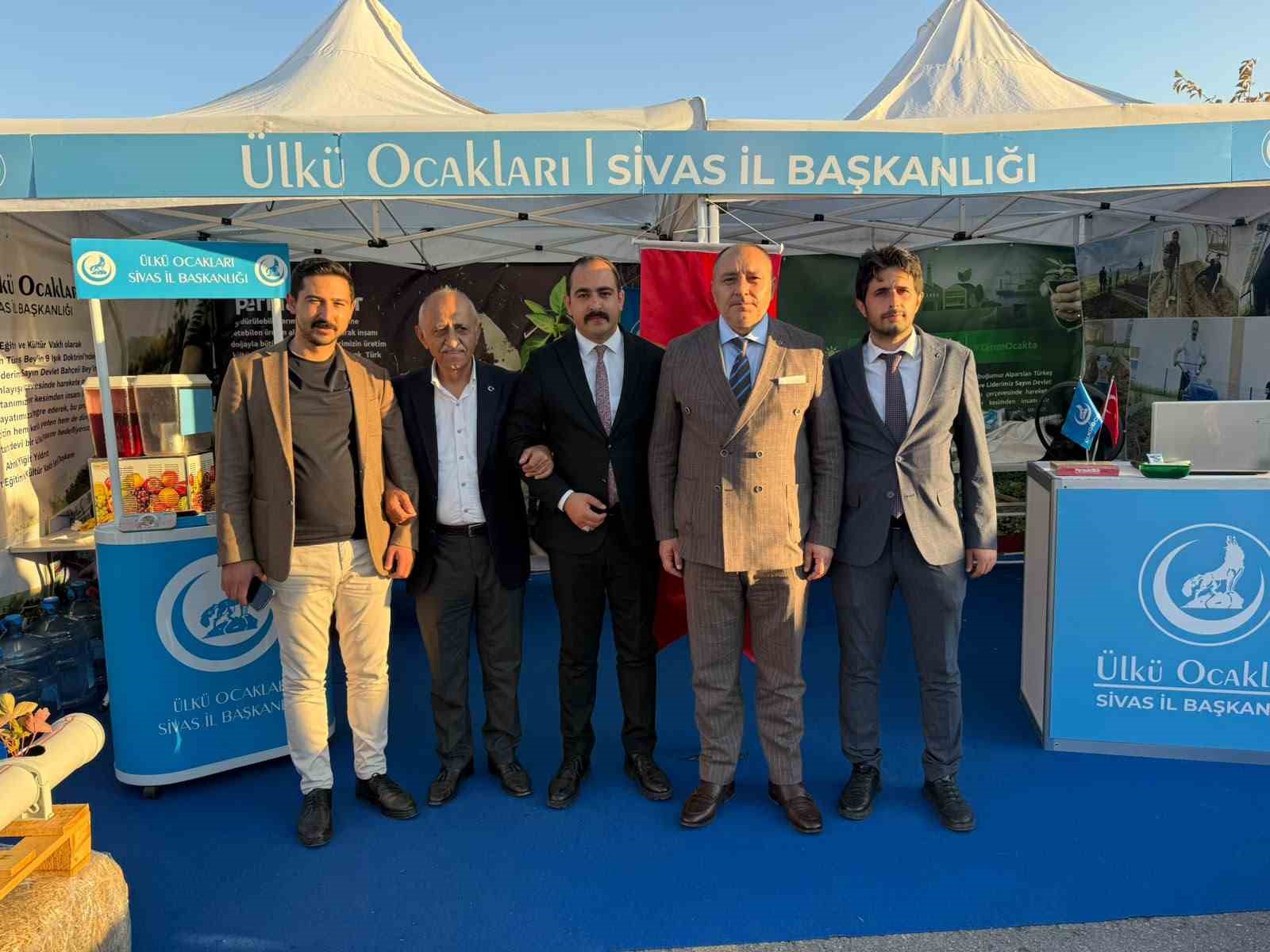 Sivas Ülkü Ocakları permakültür ve sürdürülebilir tarım projesini sergiledi