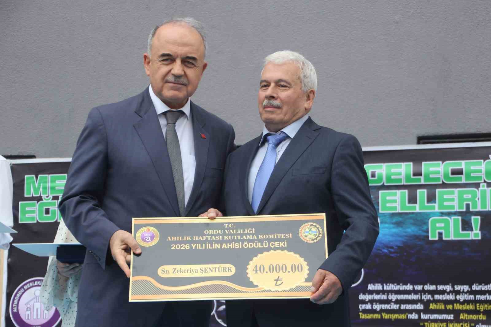 Ahilik Haftası Ordu’da kutlandı