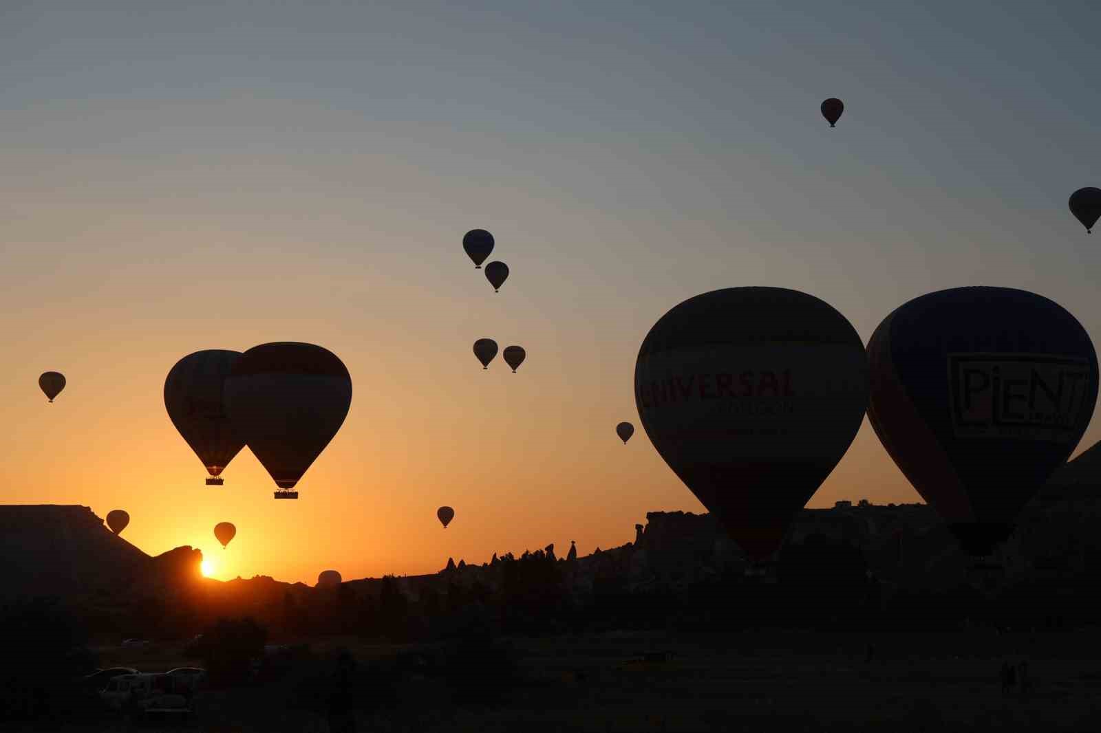 6 ayda 306 bin turist Kapadokya’yı kuş bakışı izledi