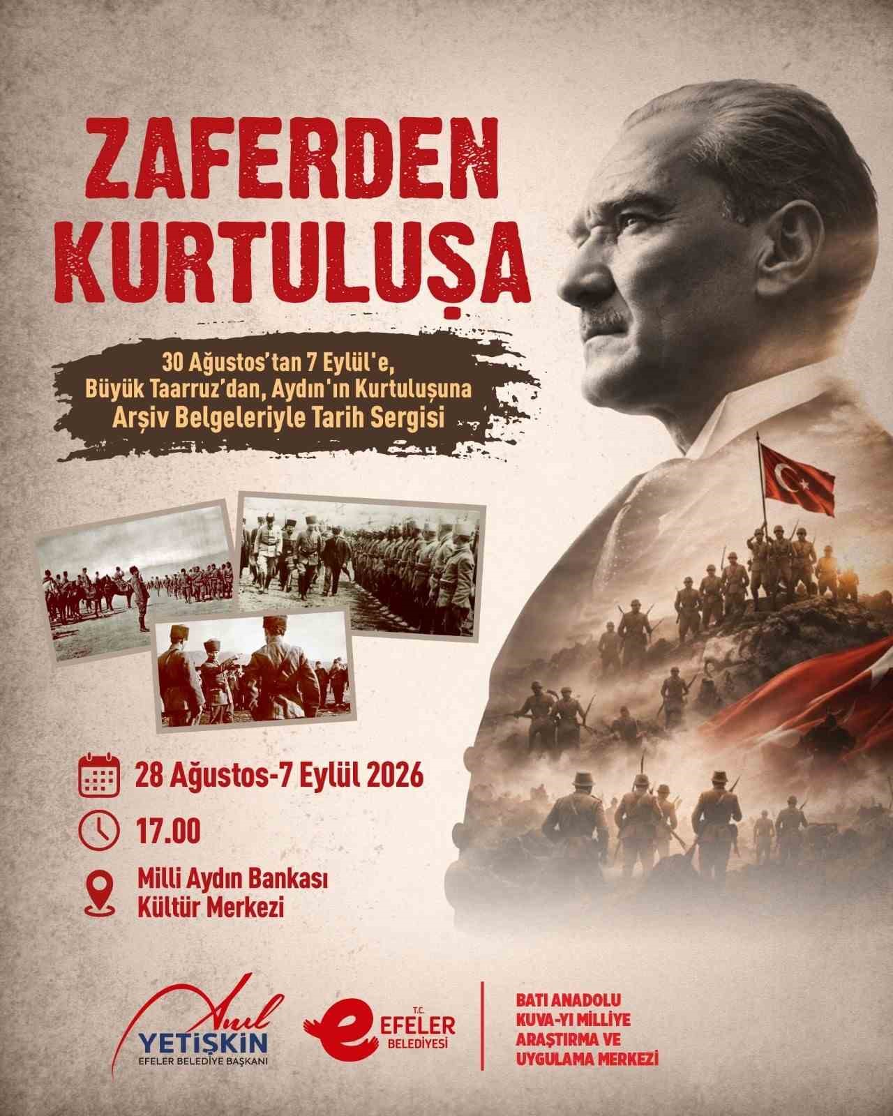 Efeler’deki sergi ziyaretçilerini tarihi yolculuğa çıkaracak
