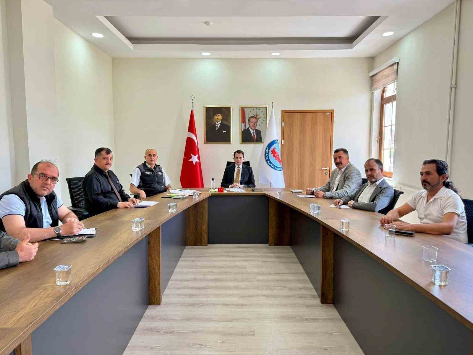 Hisarcık k&ouml;ylerinde altyapı hamlesi başlatıldı