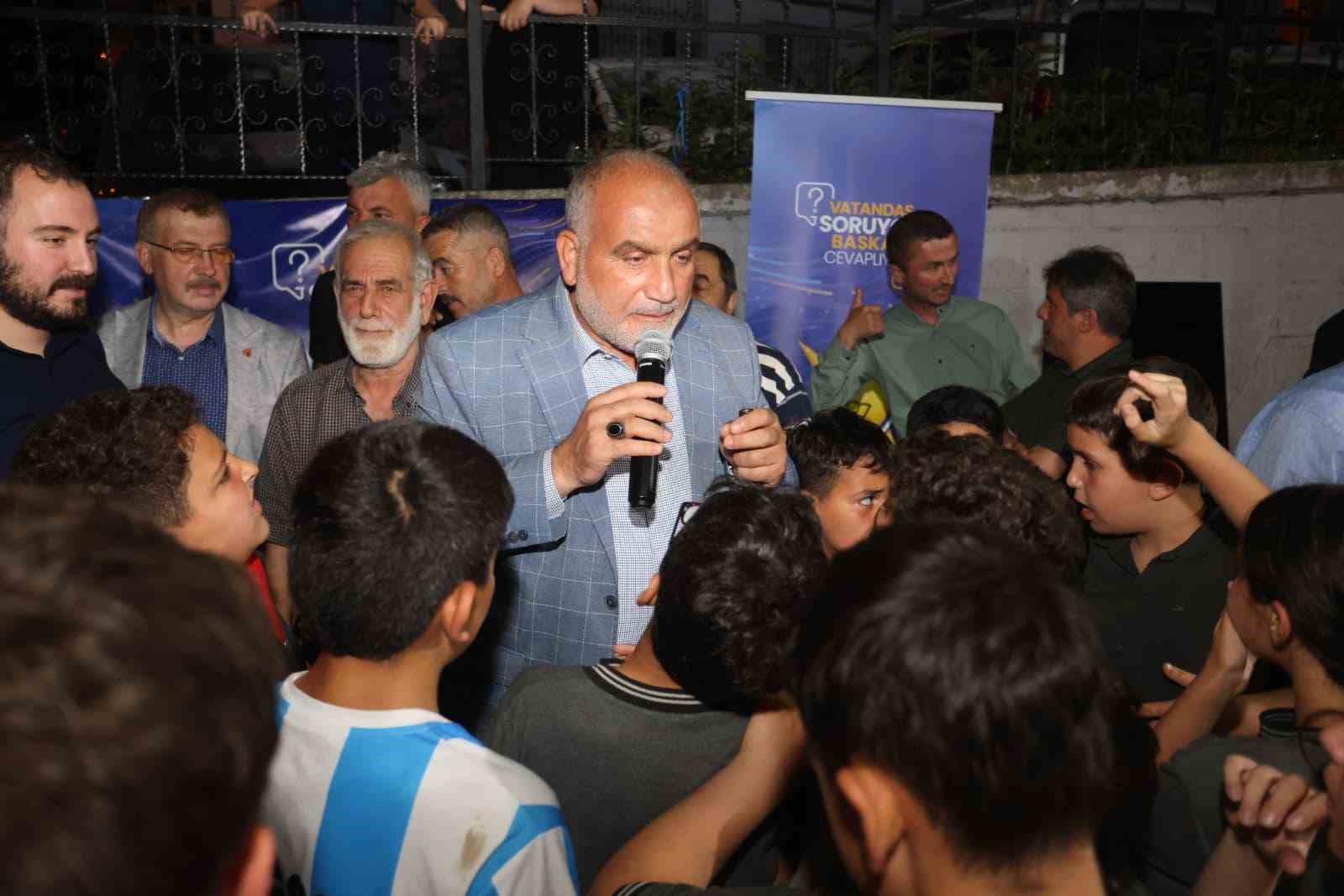 Vatandaş sordu, Başkan Sandıkçı cevapladı