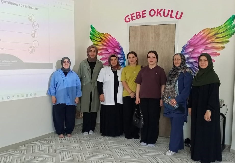 Bayburt’ta anne adaylarına ‘Gebe Okulu’ eğitimi verildi