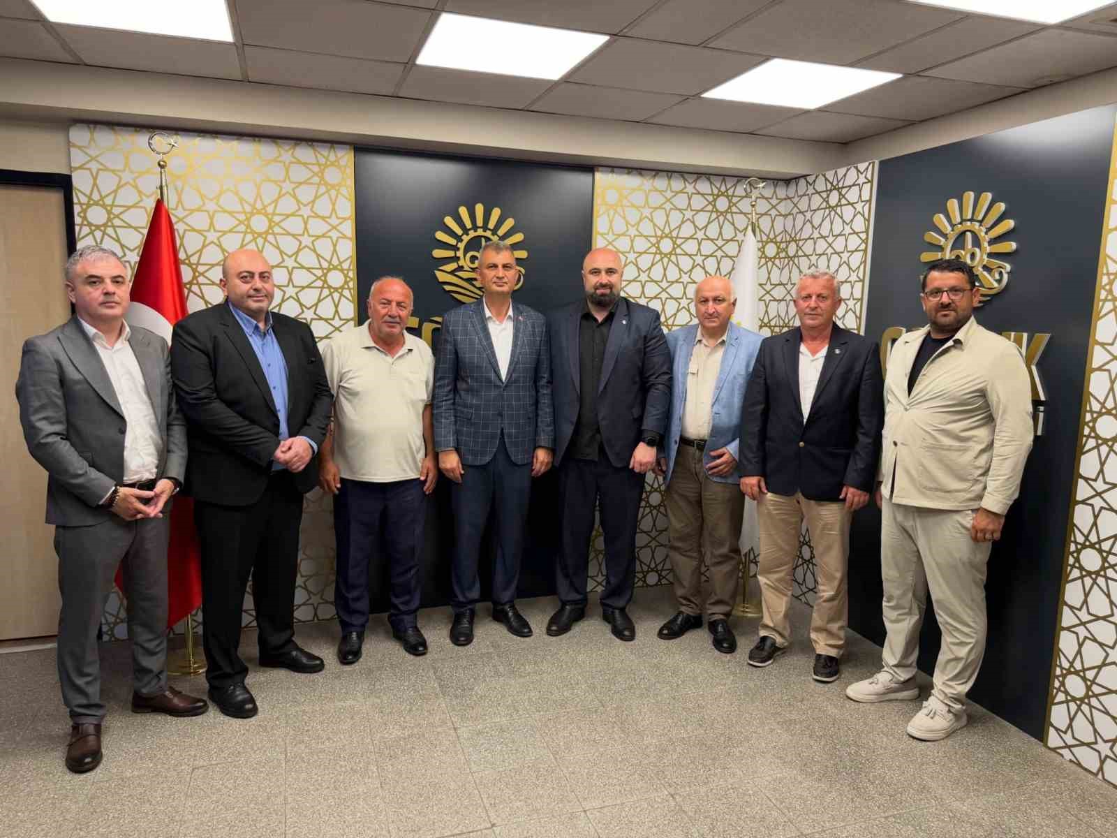 Gürcistan’ın Kutaisi heyetinden Gölcük Belediyesine ziyaret