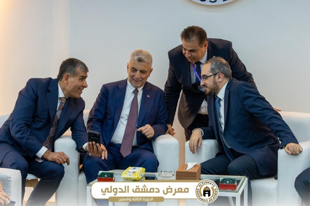 Altunkaya Grup 63. Şam Uluslararası Fuarı’na damga vurdu