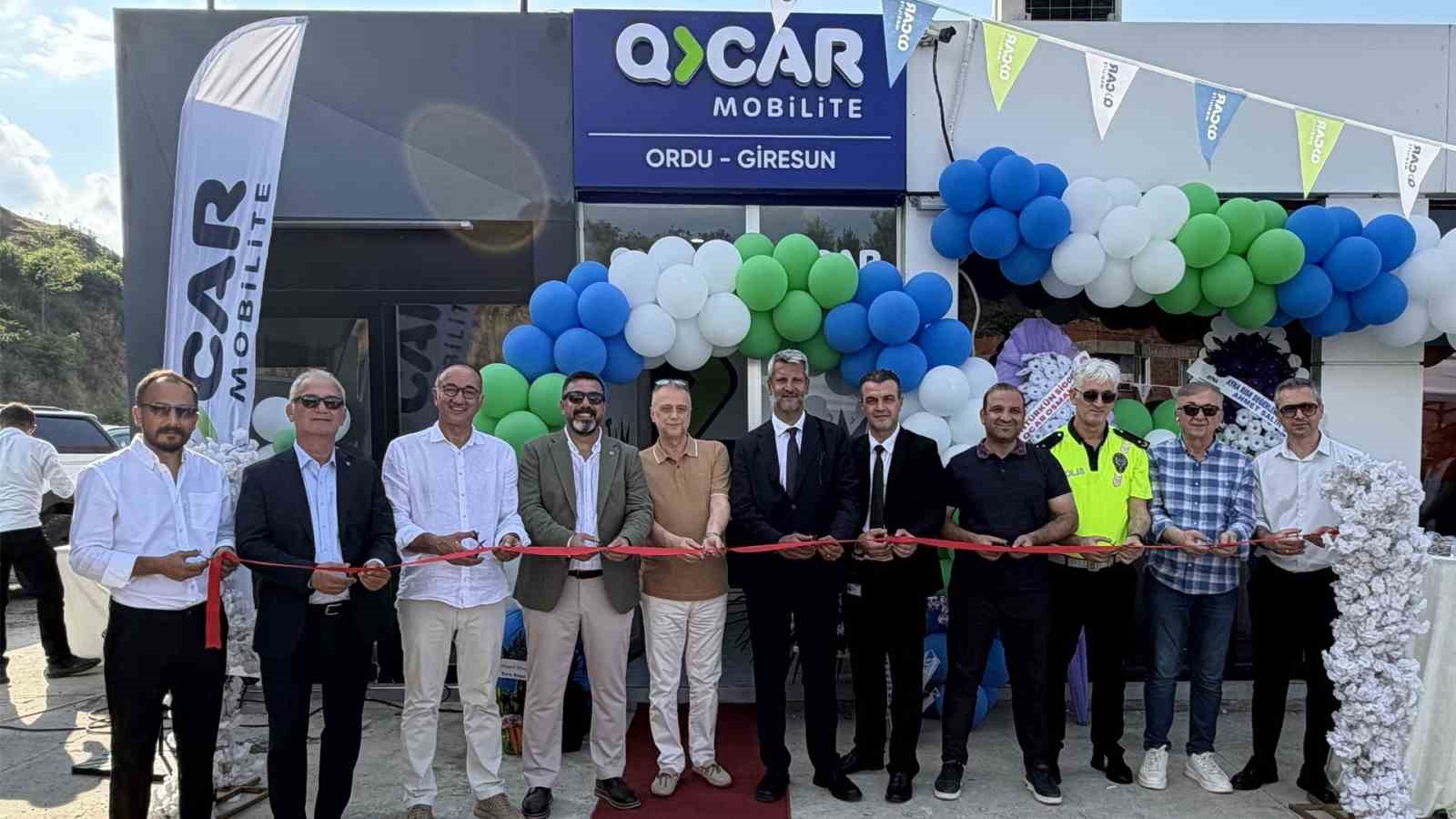 QCAR Mobilite, yeni şubesi Ordu-Giresun’u hizmete açtı