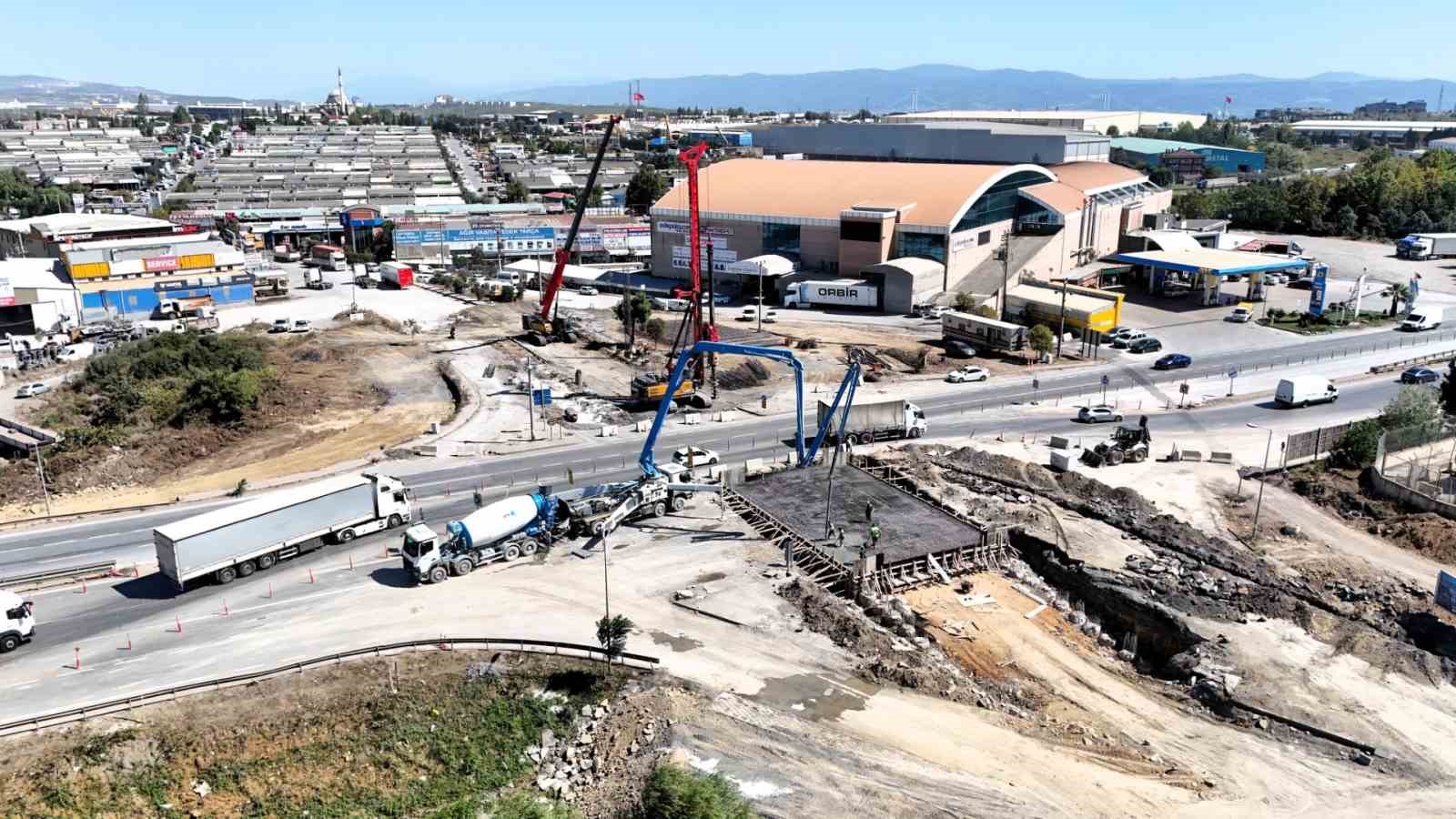 Gebze’deki kavşak projesi trafik yükünü omuzlayacak
