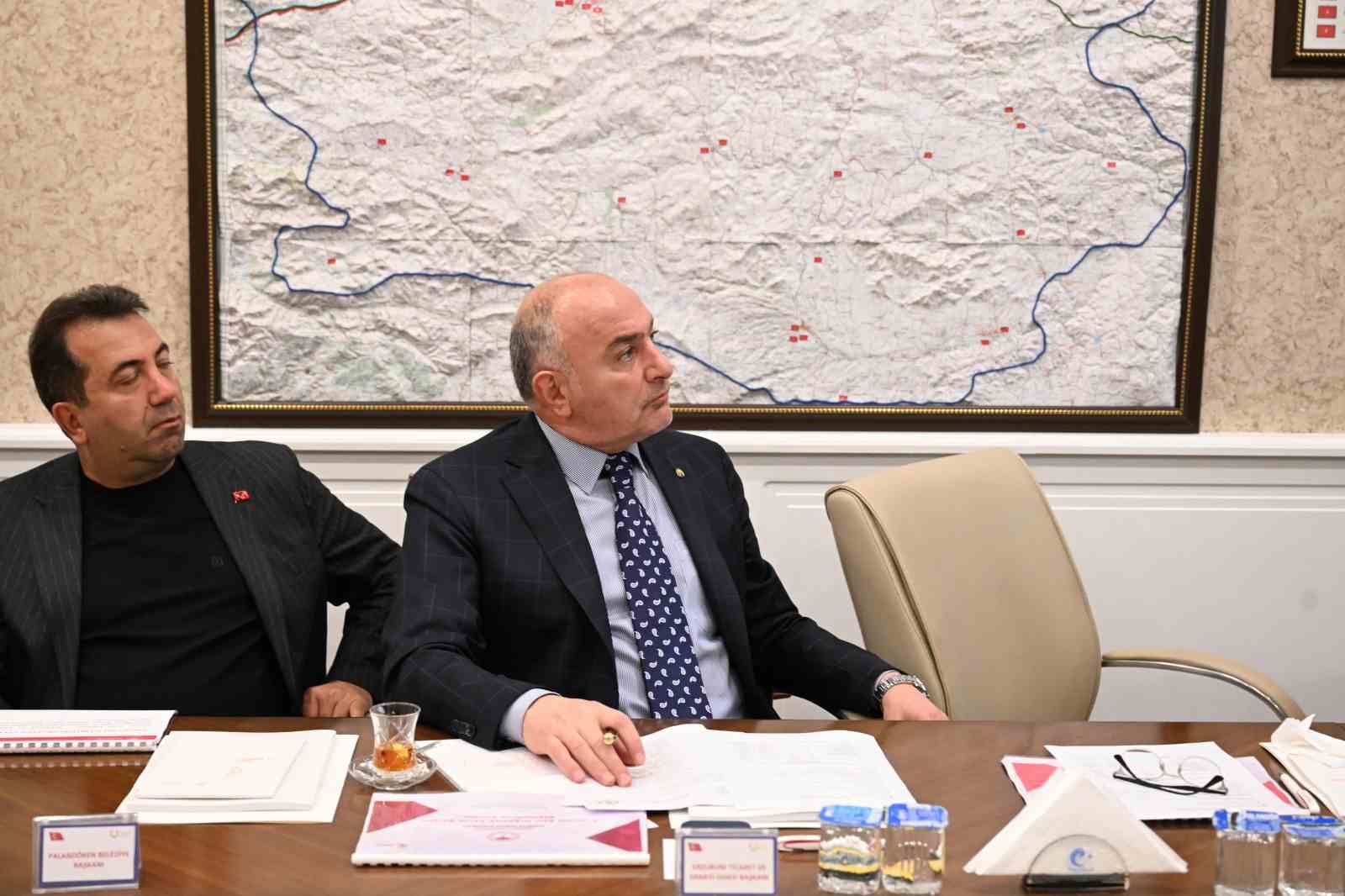 Aziziye Besi TDİOSB toplantısı yapıldı