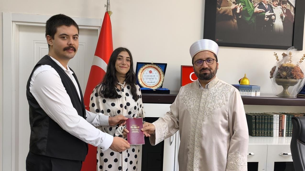 Adıyaman’da "İki İnsan Bir Hayat" projesi kapsamında ilk nikâh kıyıldı