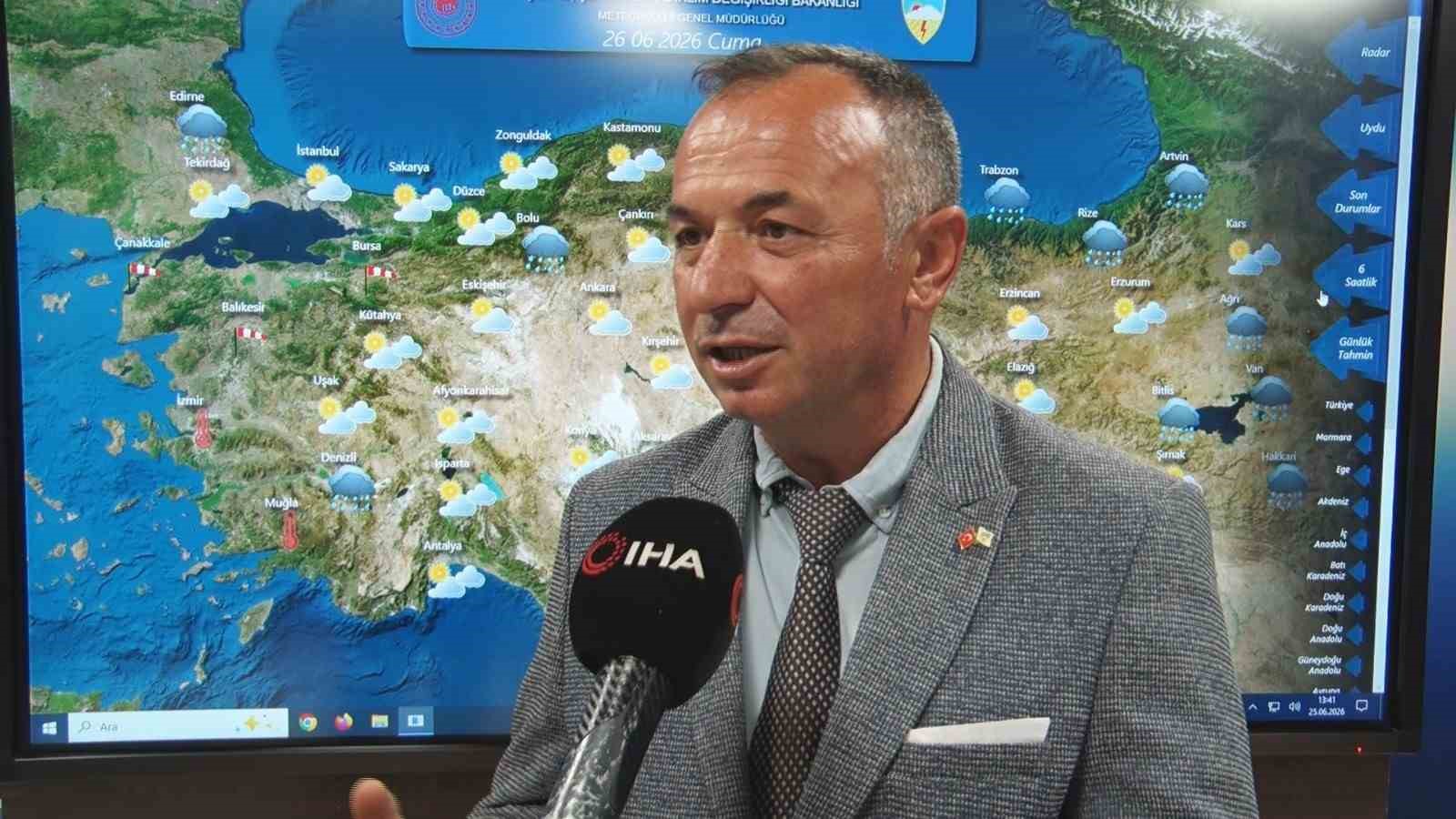 Hava Tahmin Uzmanı Yavuz: "&Ouml;n&uuml;m&uuml;zdeki hafta &uuml;lke genelinde &ouml;nemli bir yağış beklemiyoruz"