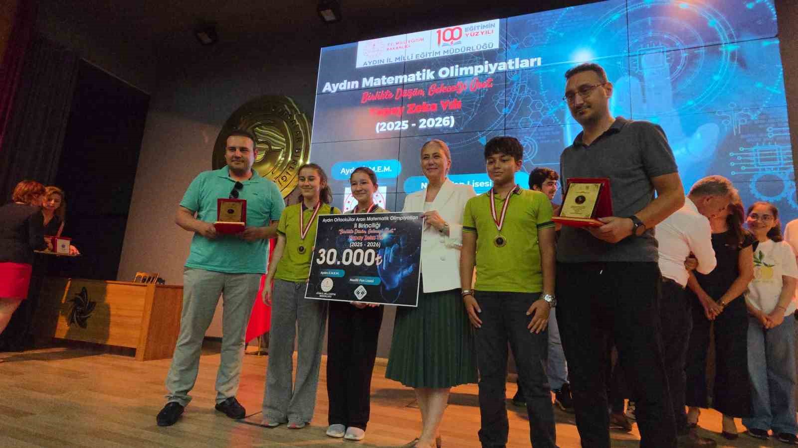 Matematik Olimpiyatları &ouml;d&uuml;lleri sahiplerini buldu