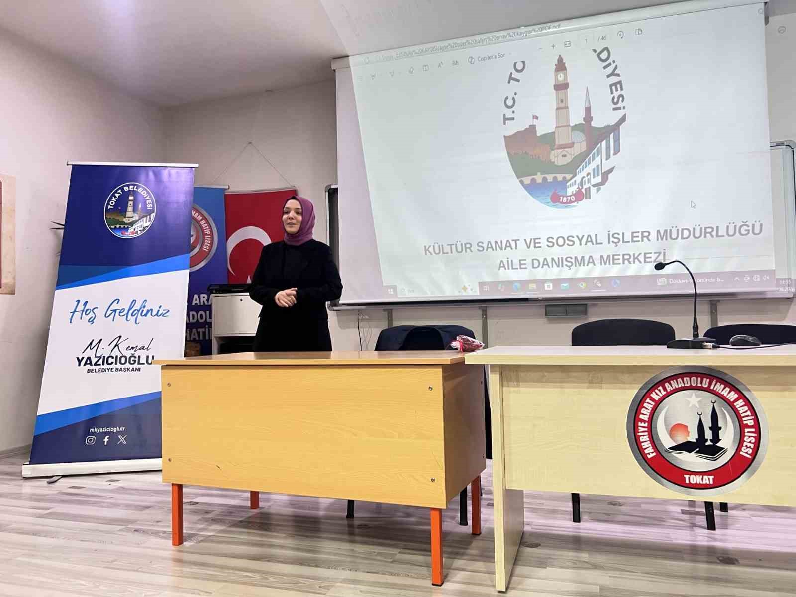 Tokat Belediyesi’nden YKS adaylarına sınav kaygısı ve stres yönetimi desteği