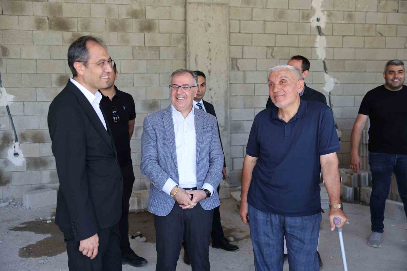 Başkan Özdoğan’dan 112 acil sağlık merkezi inşaatına yakın takip