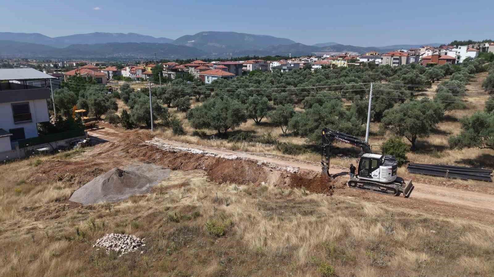 Yatağan&rsquo;da yeni yerleşim birimine kanalizasyon hizmeti