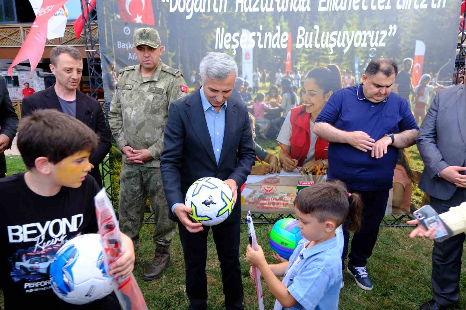 Kahramanmaraş’ta şehit ve gazi çocukları yaylada buluştu