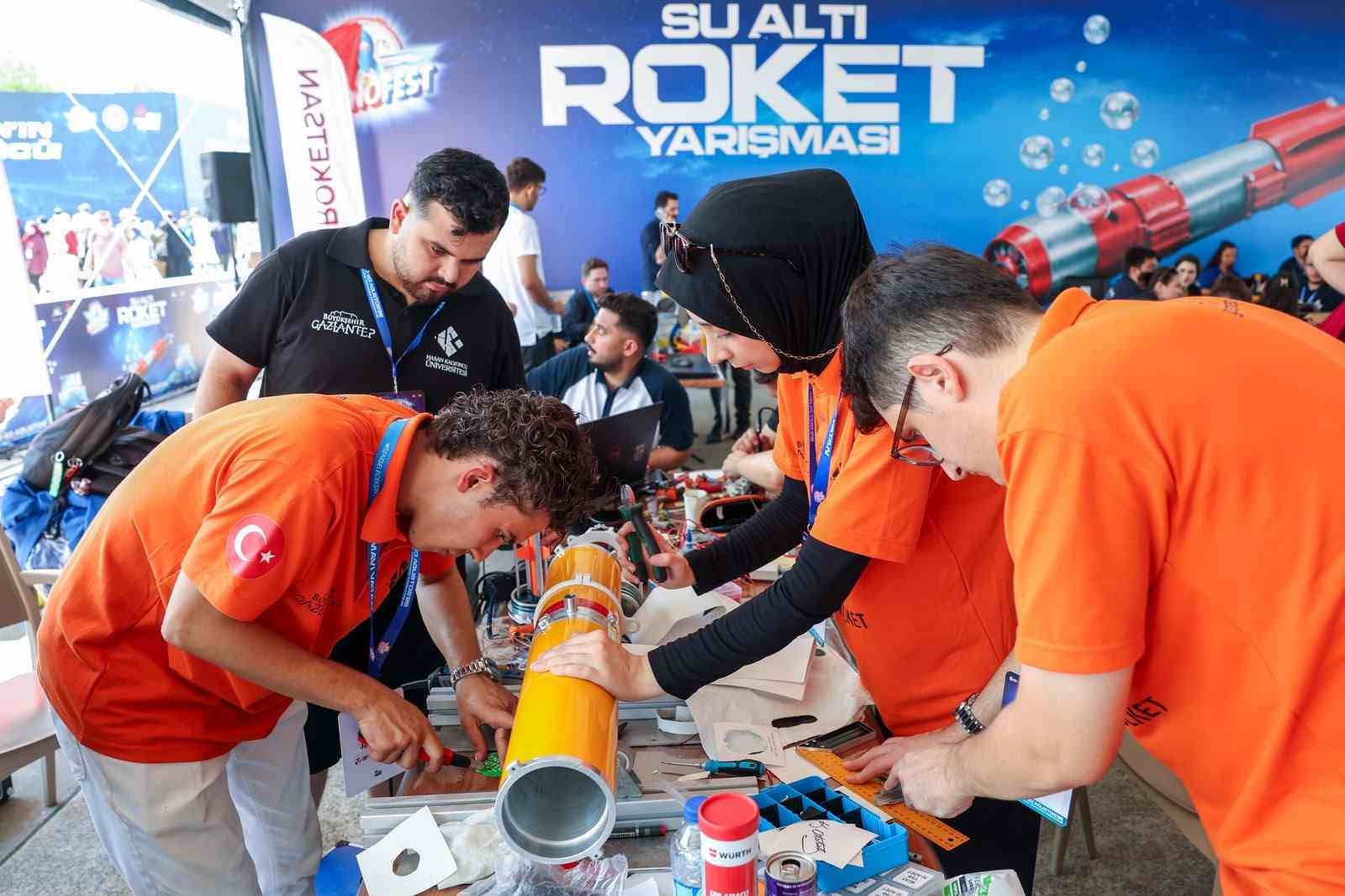 HKÜ Teknogaraj Meftun-u Roket Takımı TEKNOFEST’te üçüncü oldu