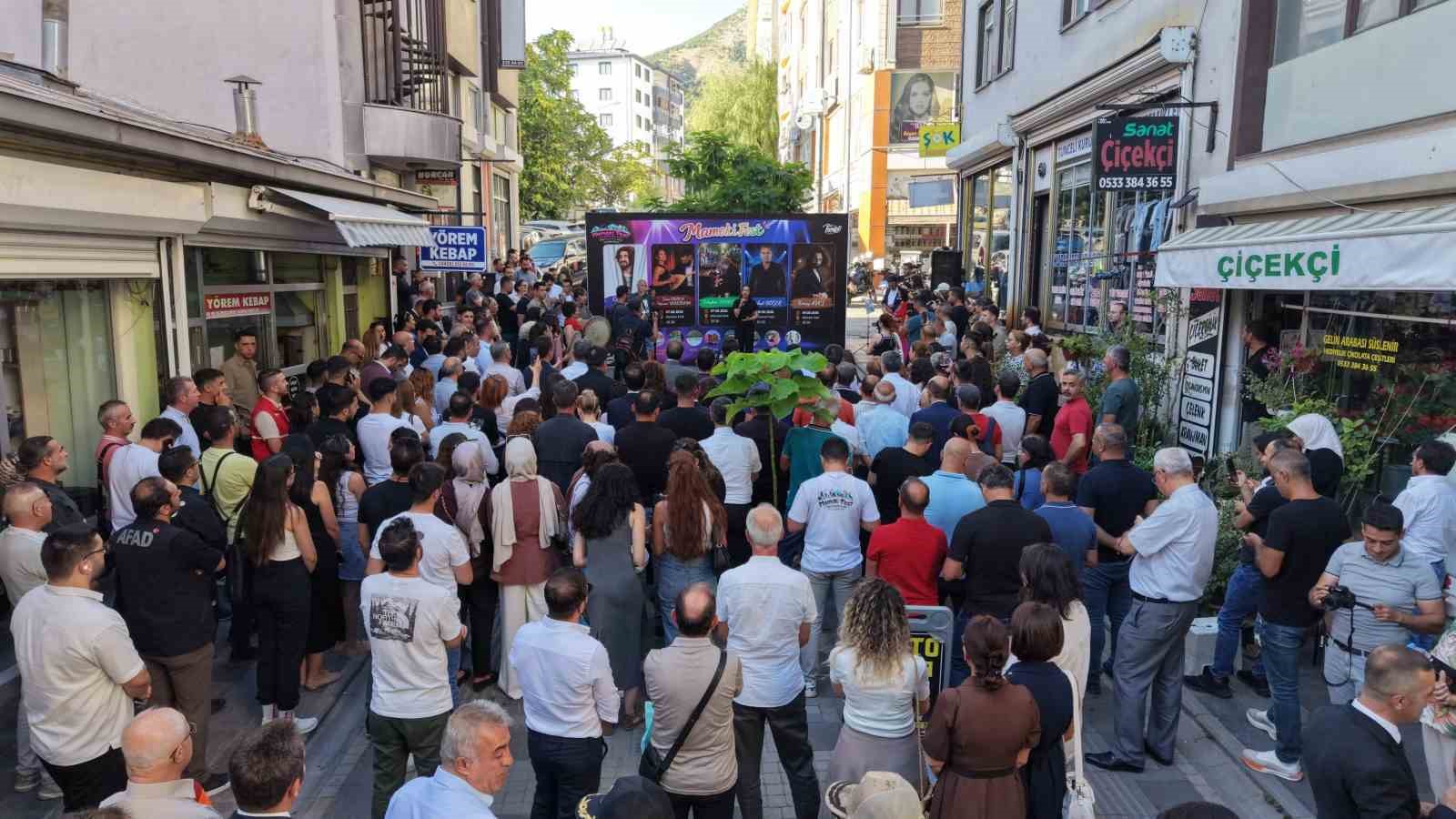 "Mameki Fest" Tunceli&rsquo;de coşkuyla başladı