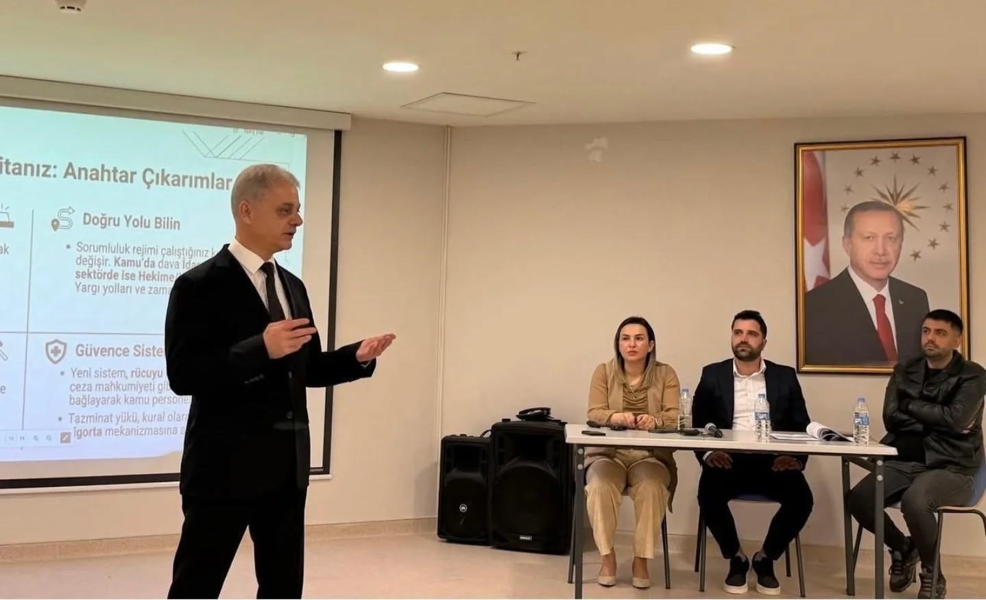 Erzincan&rsquo;da sağlık personeline "Mesleki Sorumluluk Kurulu" eğitimi verildi