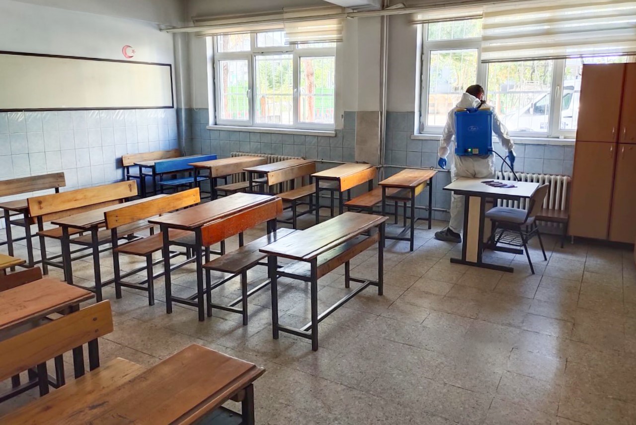 Melikgazi’de okullar yeni eğitim - öğretim yılına hazırlanıyor