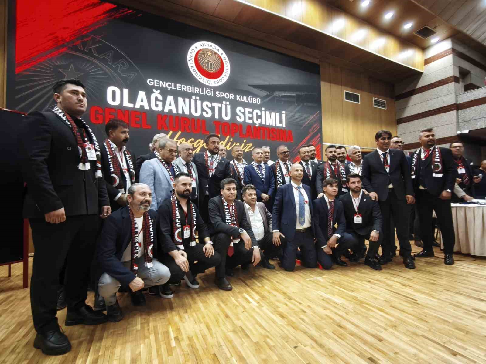 Gençlerbirliği’nde Arda Çakmak yeniden başkan seçildi