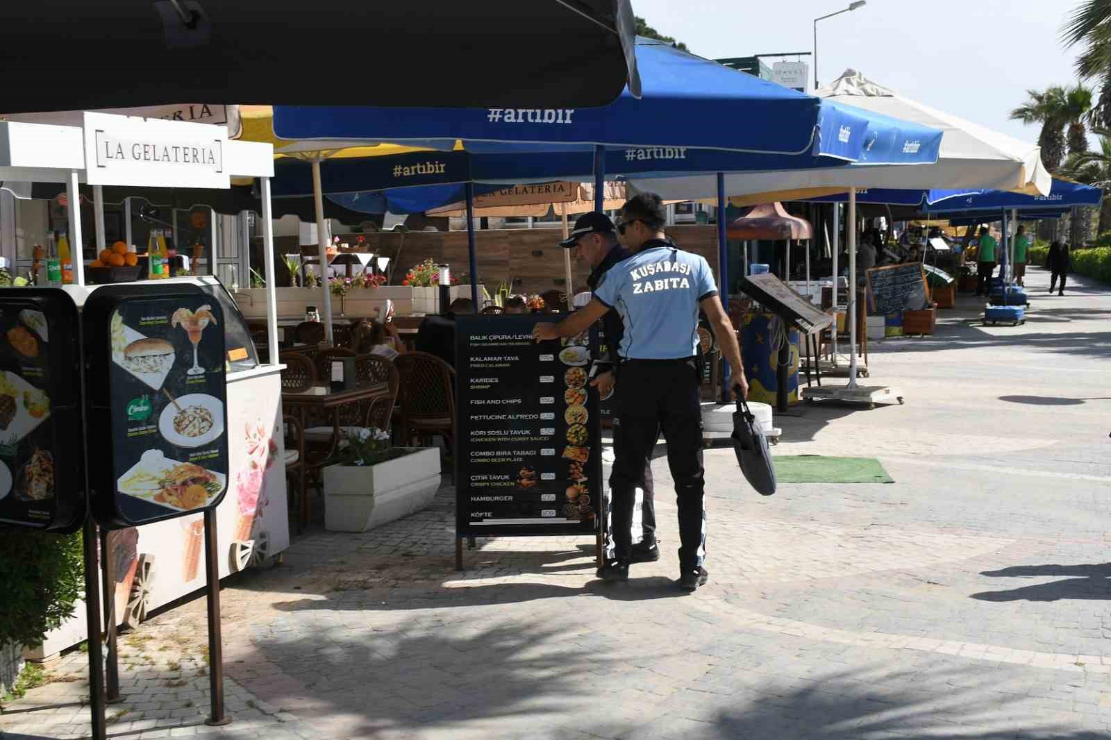 Kuşadası&rsquo;nda plajlarda "sıfır işgaliye" denetimi sıklaştı