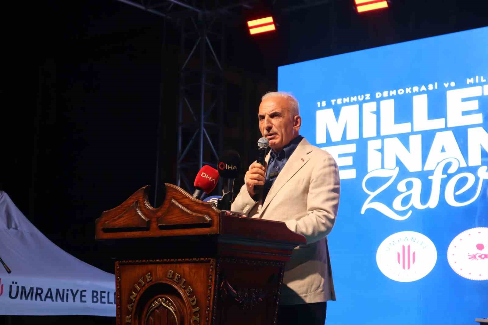 Ümraniye’de 15 Temmuz’un 10’uncu yılında milli birlik ve beraberlik ruhu