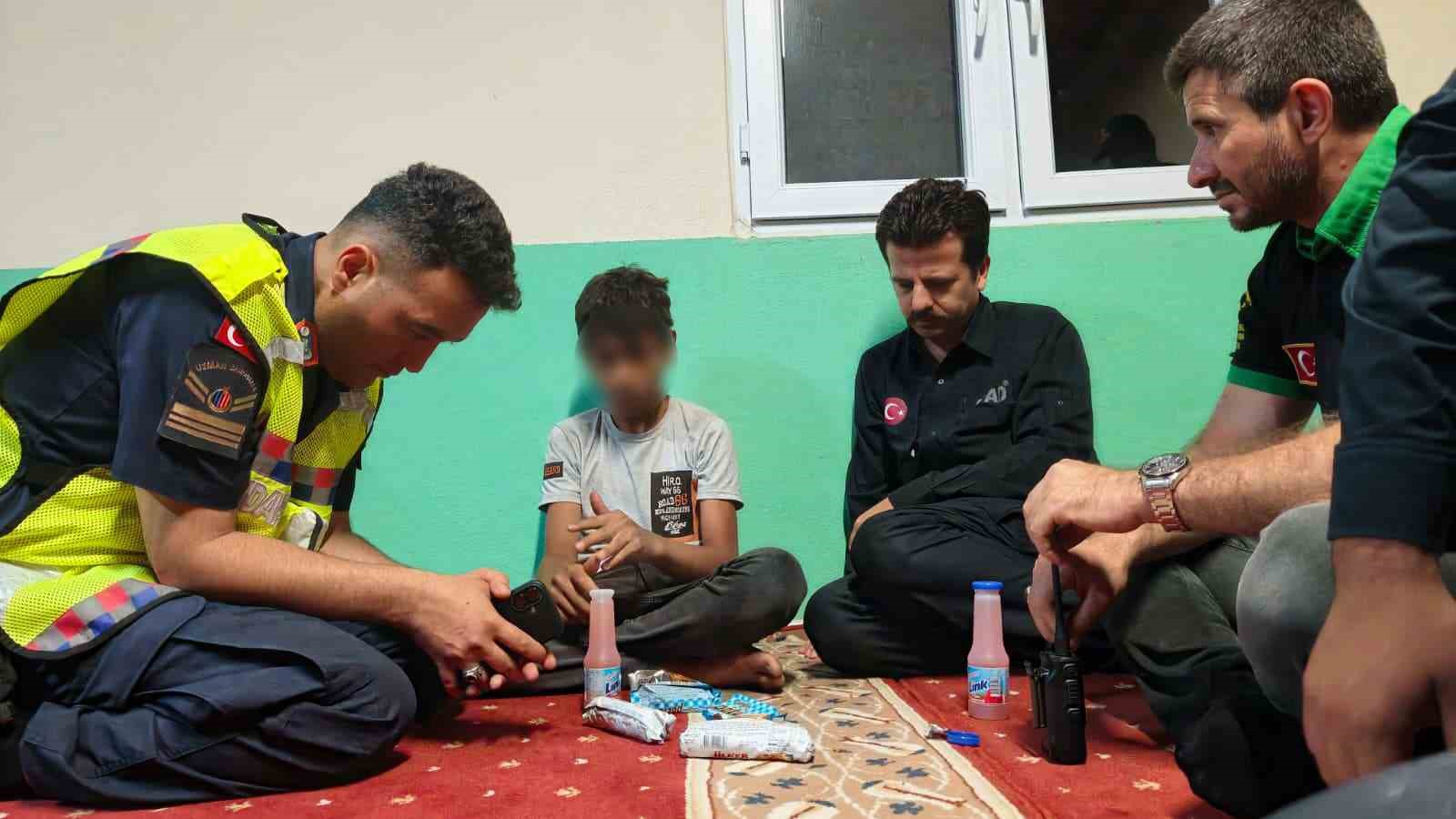 Kahramanmaraş’ta kayıp olarak aranan 12 yaşındaki çocuk sağ bulundu