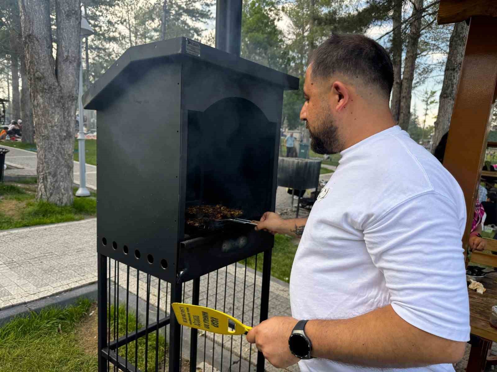 Sarımsaklı mesire alanına ilgi büyük