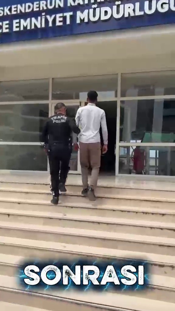 Plakayı söküp sosyal medya uğruna şov yapan motosiklet sürücüsüne 128 bin TL ceza
